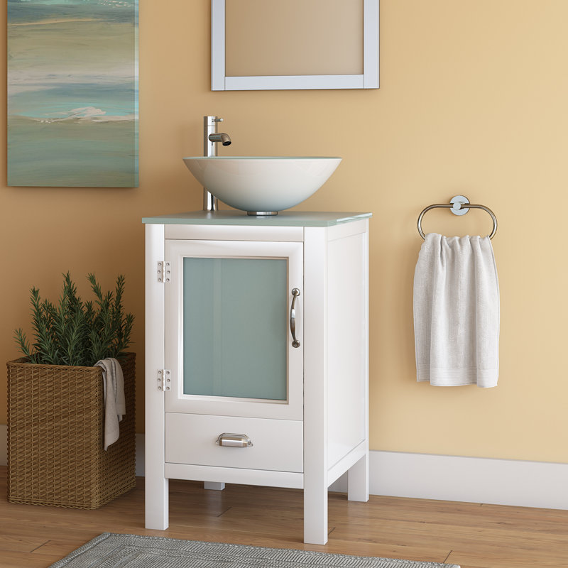Ebern Designs Francey 19" Single Bathroom Vanity Set & Reviews Wayfair